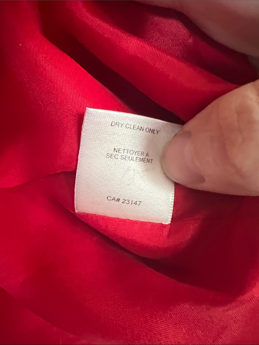 Vintage Talbots Red Scallop Collar Cropped Blazer - Picture 4 of 9
